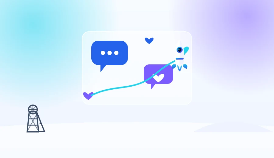 Réseaux sociaux à Lens : bulles de conversation, mentions j'aime et courbe d'engagement en hausse